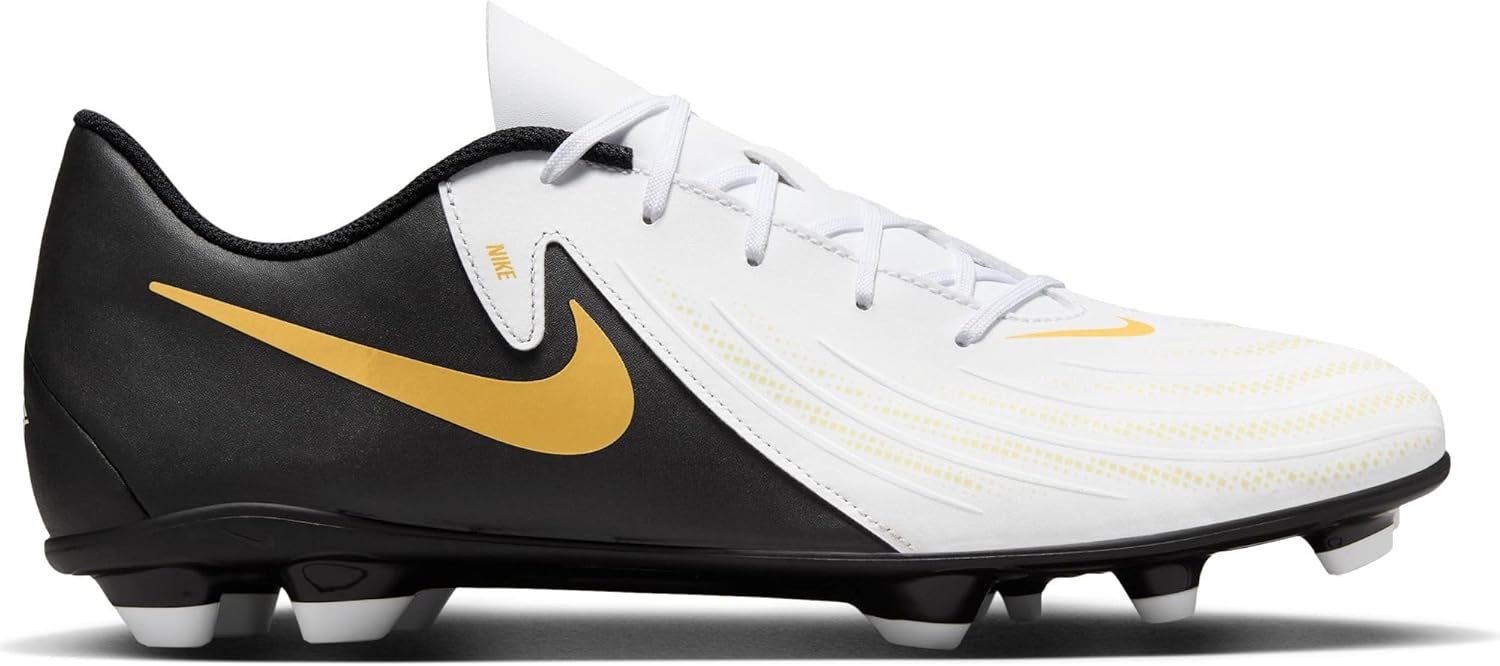 

Nike Mens Phantom Gx Ii Club Fg/Mg, White Black Mtlc Gold Coin