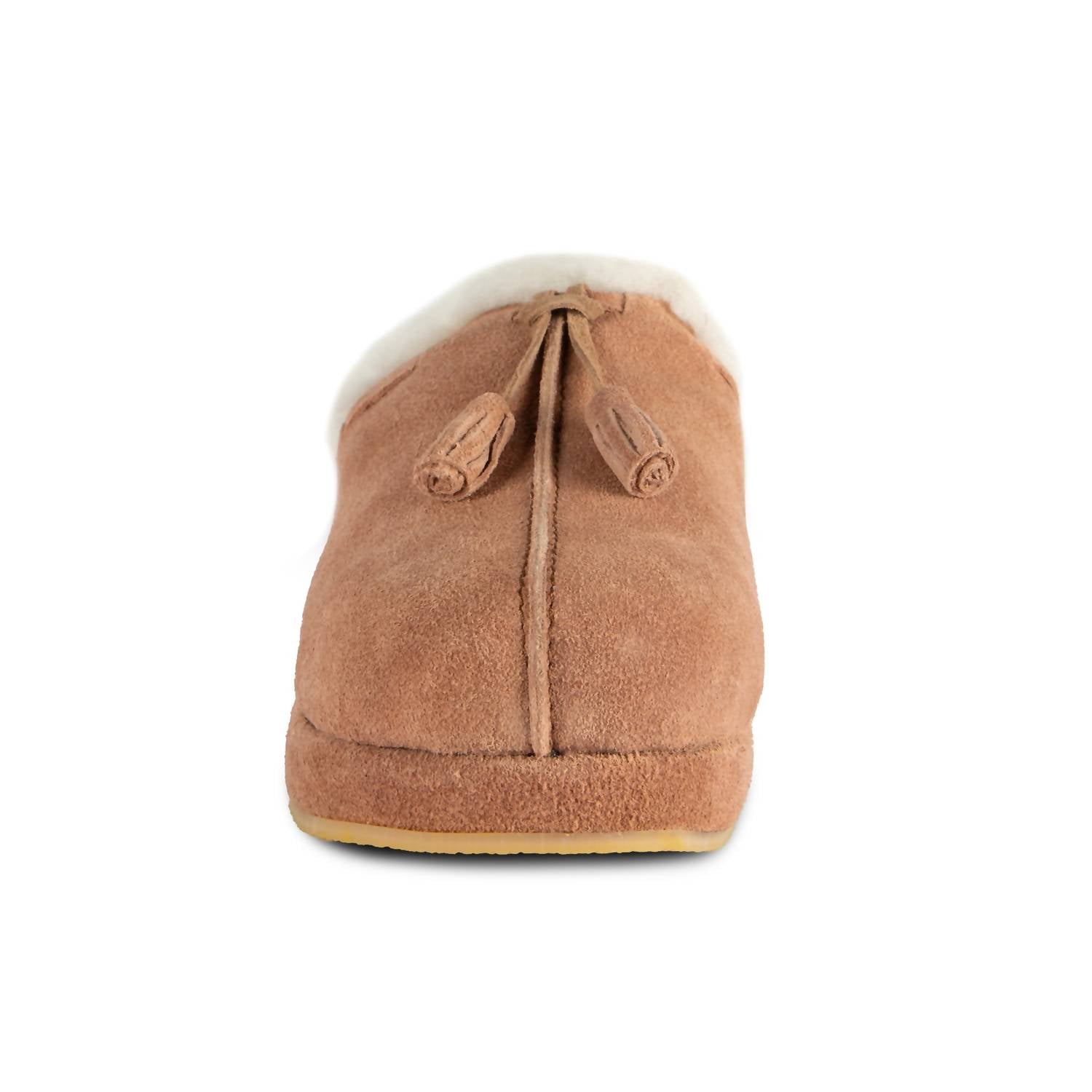 Женские клоги с кисточками в цвете каштановый CLOUD NINE, Chestnut — фото 4