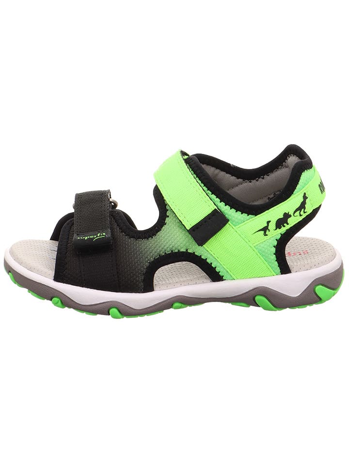 

Сандалии superfit, черный/зеленый