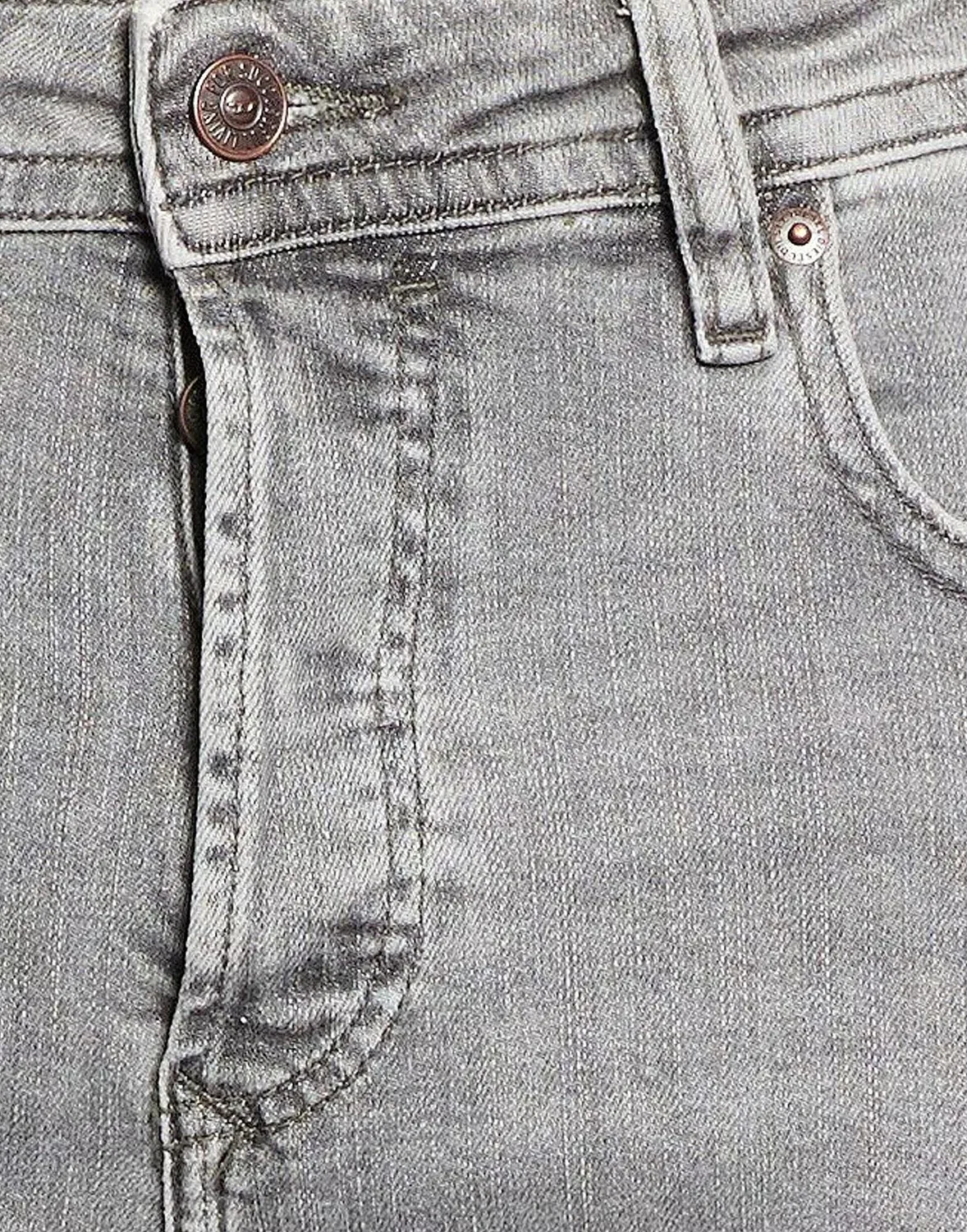 Джинсы tapered Buster-X DIESEL серые — фото 4