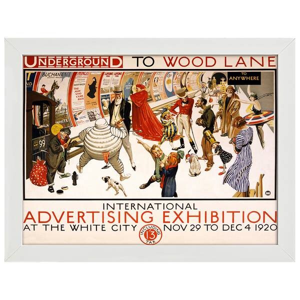 

Рамка для фотографий LegendArte 1920 Advertising Exhibition, белый