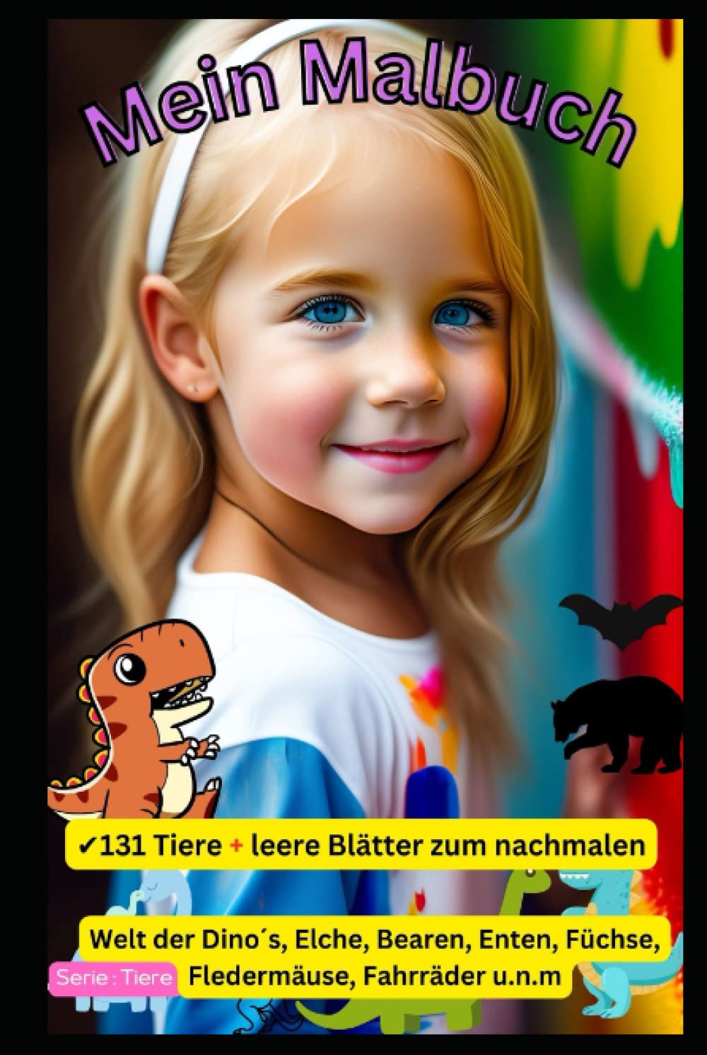 

Mein Malbuch- "Tierischer Ausmalspaß: Entdecke die Welt der Tiere durch Malen und Zeichnen": Magische Welten zum Ausmalen: Eine Reise durch zauberhafte Landschaften" (German Edition) (Independently published)