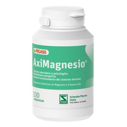 

Schwabe Pharma Italia Srl Добавка Pegaso Aximagnesio 100 таблеток