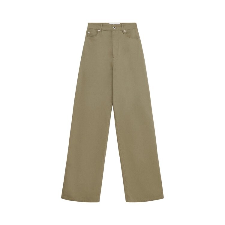 

Брюки Loewe High Waisted Trousers, зеленый