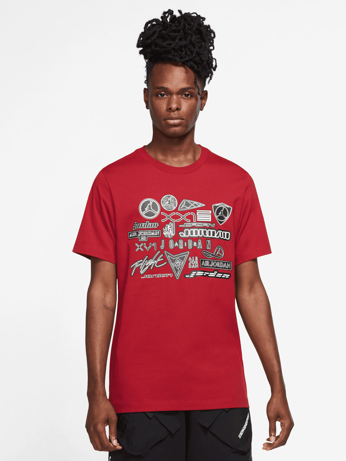 

Футболка Jordan M J BRAND GFX SS CREW 4, красный