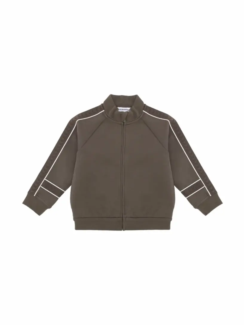 

Спортивная кофта с лампасами EMPORIO ARMANI, зелёный