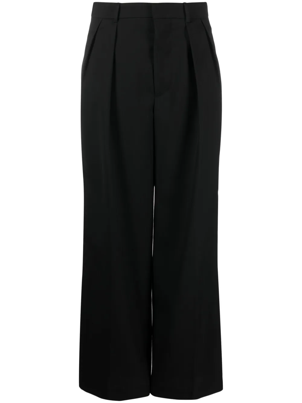 

Широкие брюки с заниженной талией WARDROBE.NYC, черный