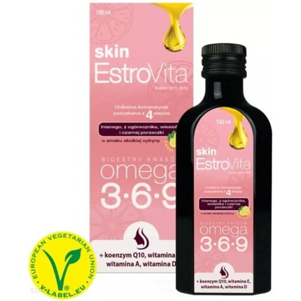 

EstroVita Skin Omega 3-6-9 для женщин 150 мл со вкусом сладкого лимона