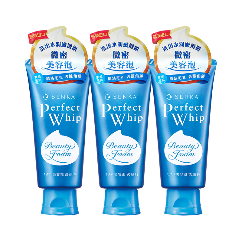 Пенка для умывания Shiseido Senka Perfect Whip увлажняющая, 120 г х 4 — фото 4