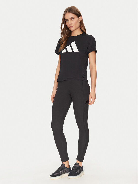 Облегающие леггинсы ALL SZN JJ1249 Adidas, черный — фото 2