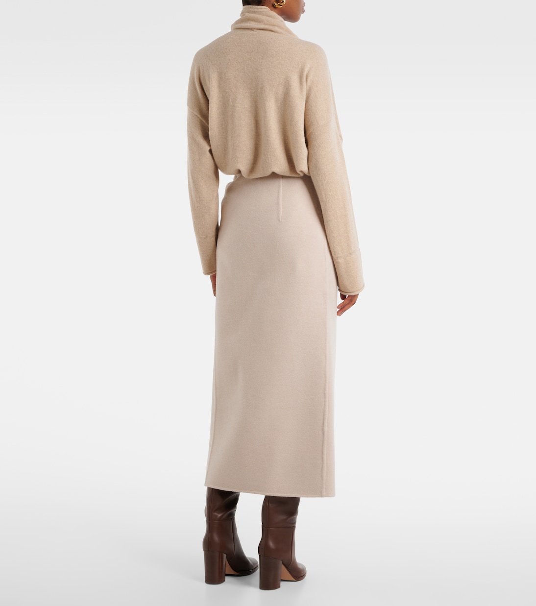 Юбка-халат Zuppa из шерсти и кашемира Max Mara, Diano — фото 3