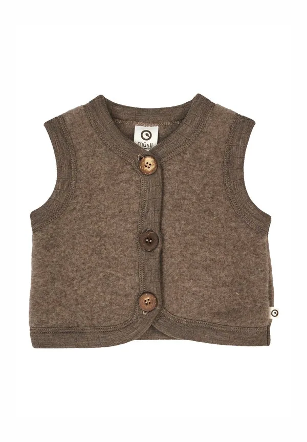 Жилет Müsli By Green Cotton, Walnut Melange