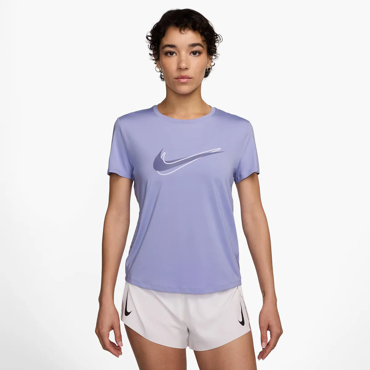 

Женская футболка One Swoosh Nike, сиреневый