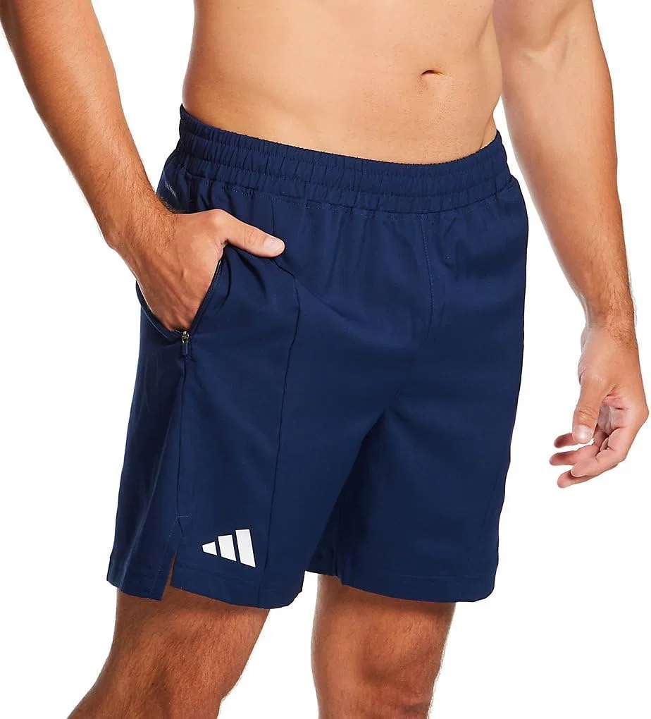 Шорты мужские D4T Woven с карманом, adidas, Team Navy Blue/White