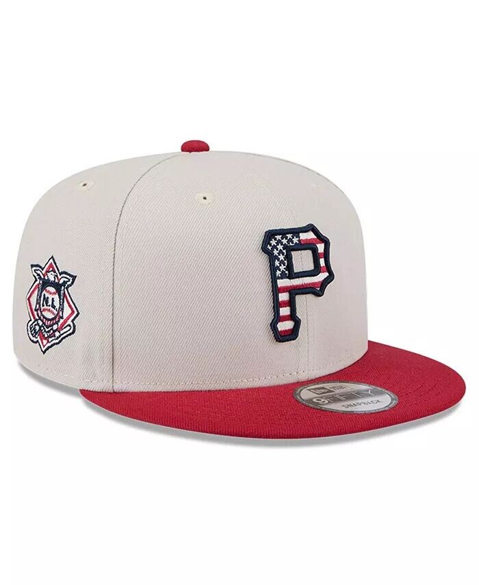 

Мужская красная бейсболка Pittsburgh Pirates 2024 Fourth of July 9FIFTY Snapback New Era