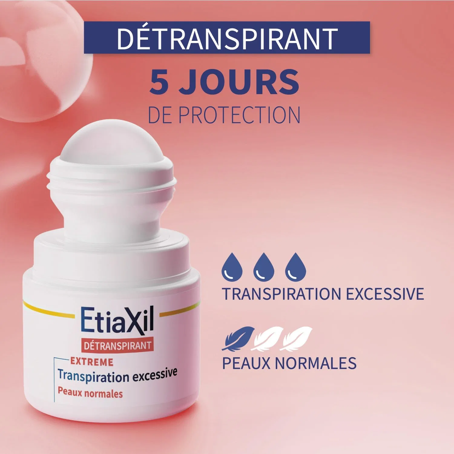 Дезодорант-антиперспирант «Detperspirant» для подмышек от ETIAXIL, 3 шт. Etiaxil — фото 4