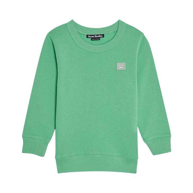 

Толстовка Acne Studios Kids Crewneck Sweatshirt Fern Green, зеленый