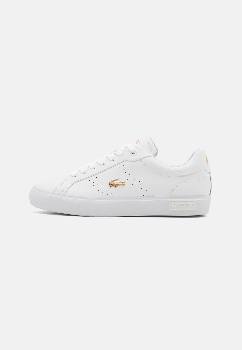 

Низкие кроссовки Powercourt 2.0 Lacoste, цвет white/gold