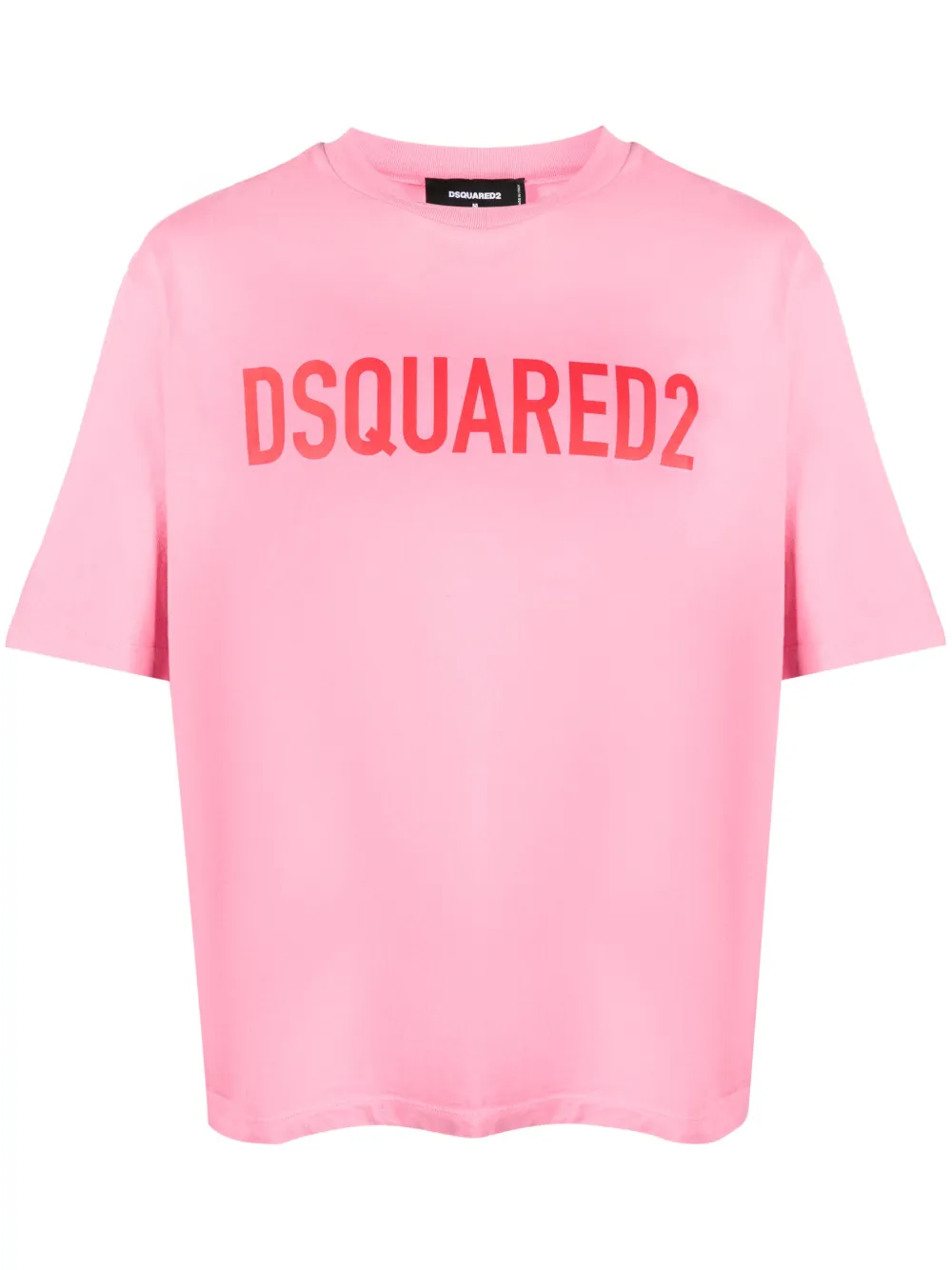

Футболка с логотипом DSQUARED2, розовый