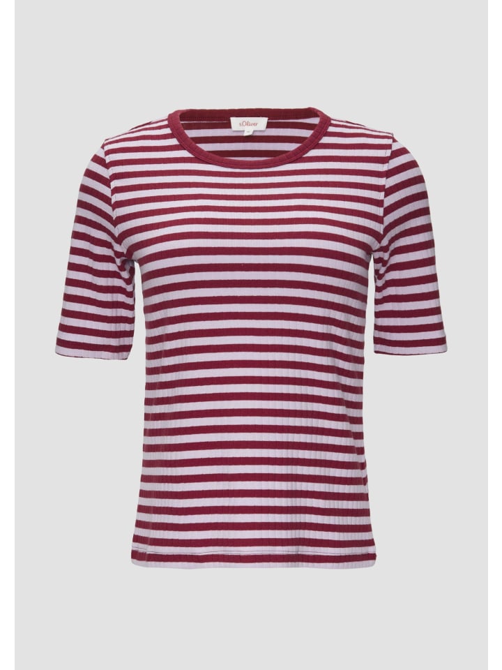 

s.Oliver Футболка 38G4 рубиново-красного цвета, Красный, s.Oliver Футболка 38G4 рубиново-красного цвета