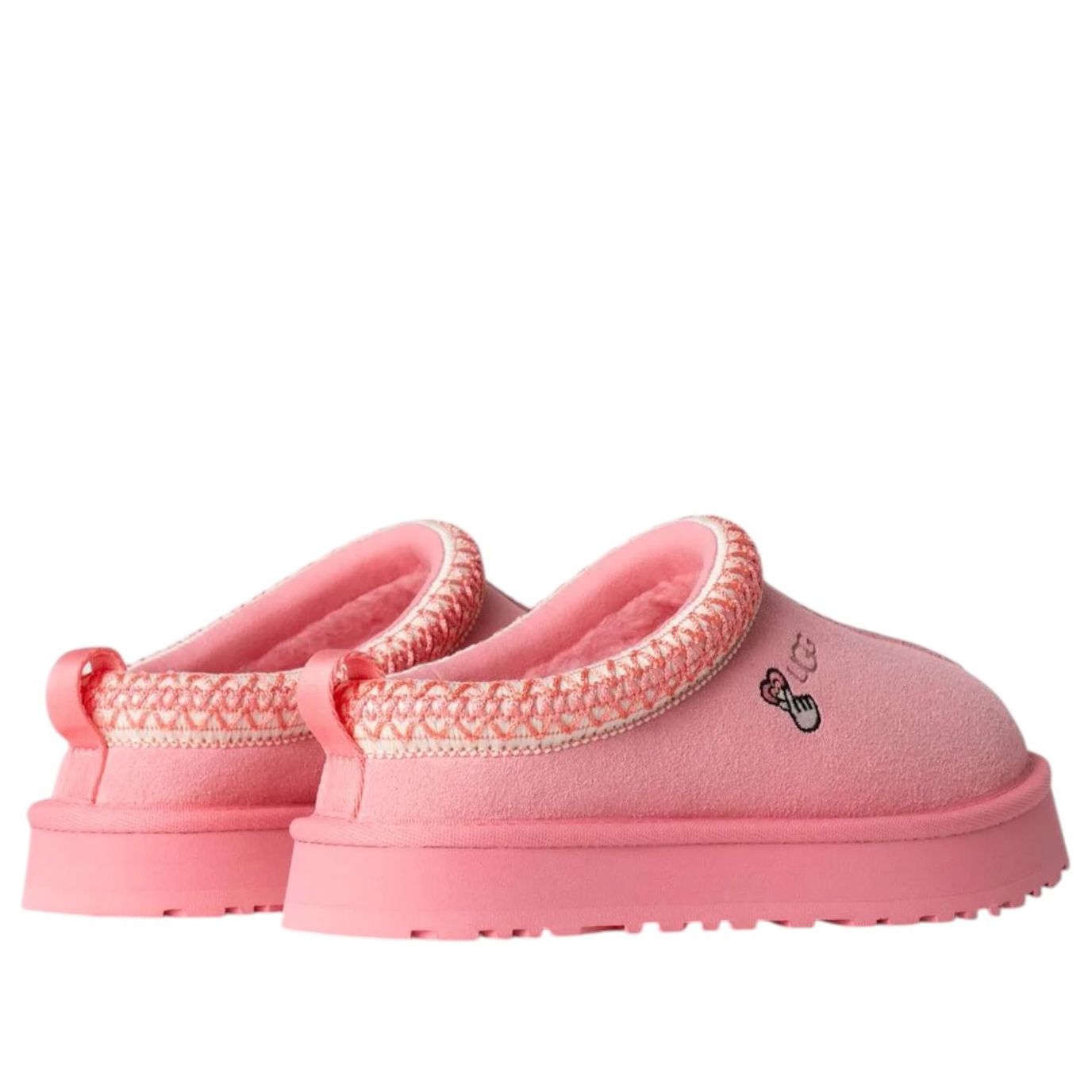 (GS) Тапочки UGG Tazz 'Love', набор из 25 штук, тропический розовый' — фото 3