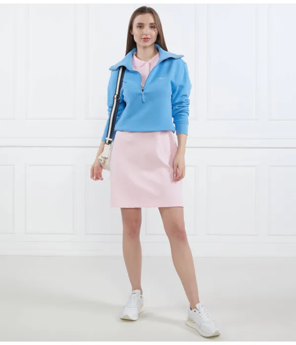 Толстовка с логотипом reg mini corp 1985 года, застежка-молния на 1/2 дюйма Regular fit Tommy Hilfiger, синий — фото 2