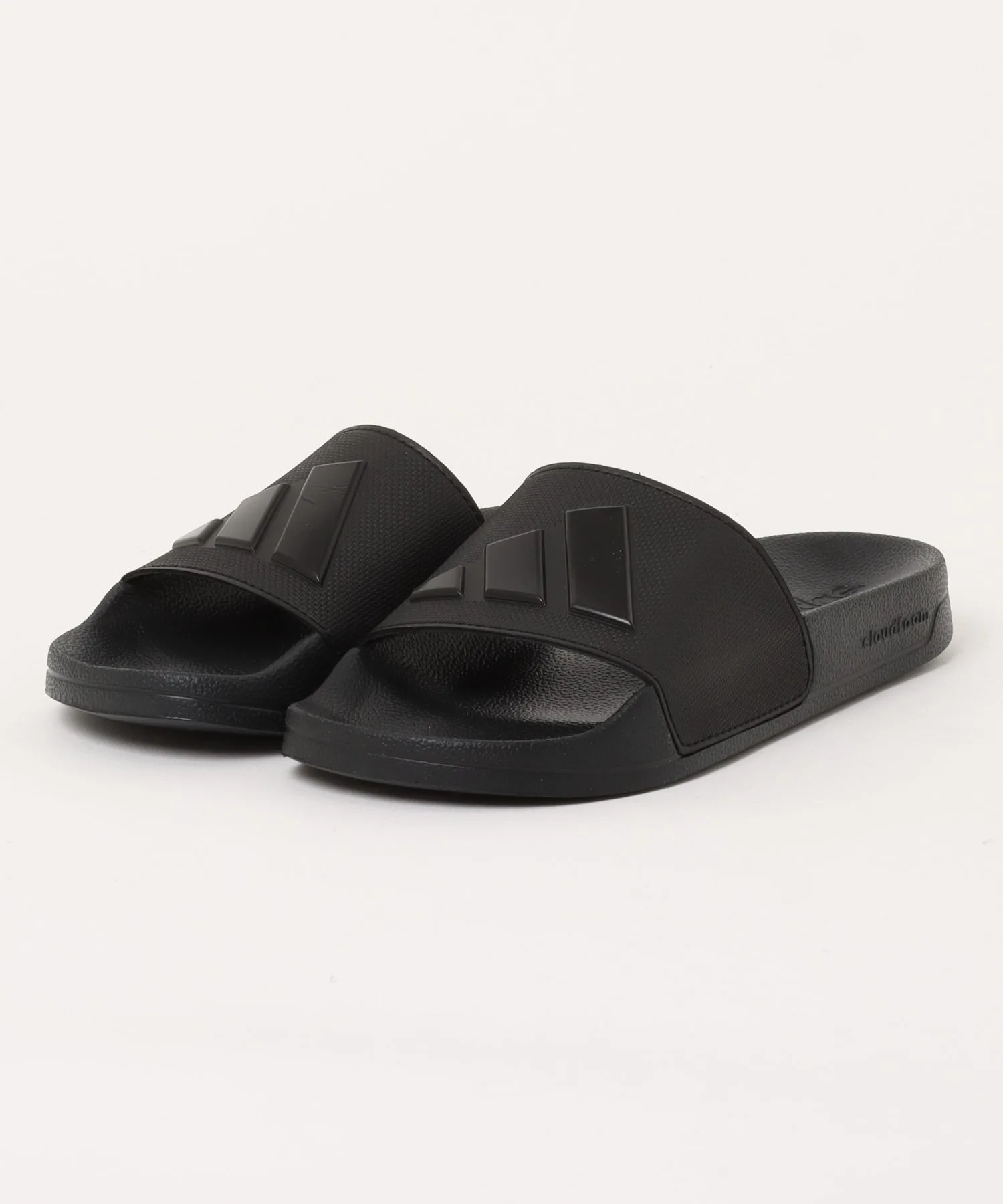 Унисекс сандалии Adidas Adilette Shower Slides чёрные