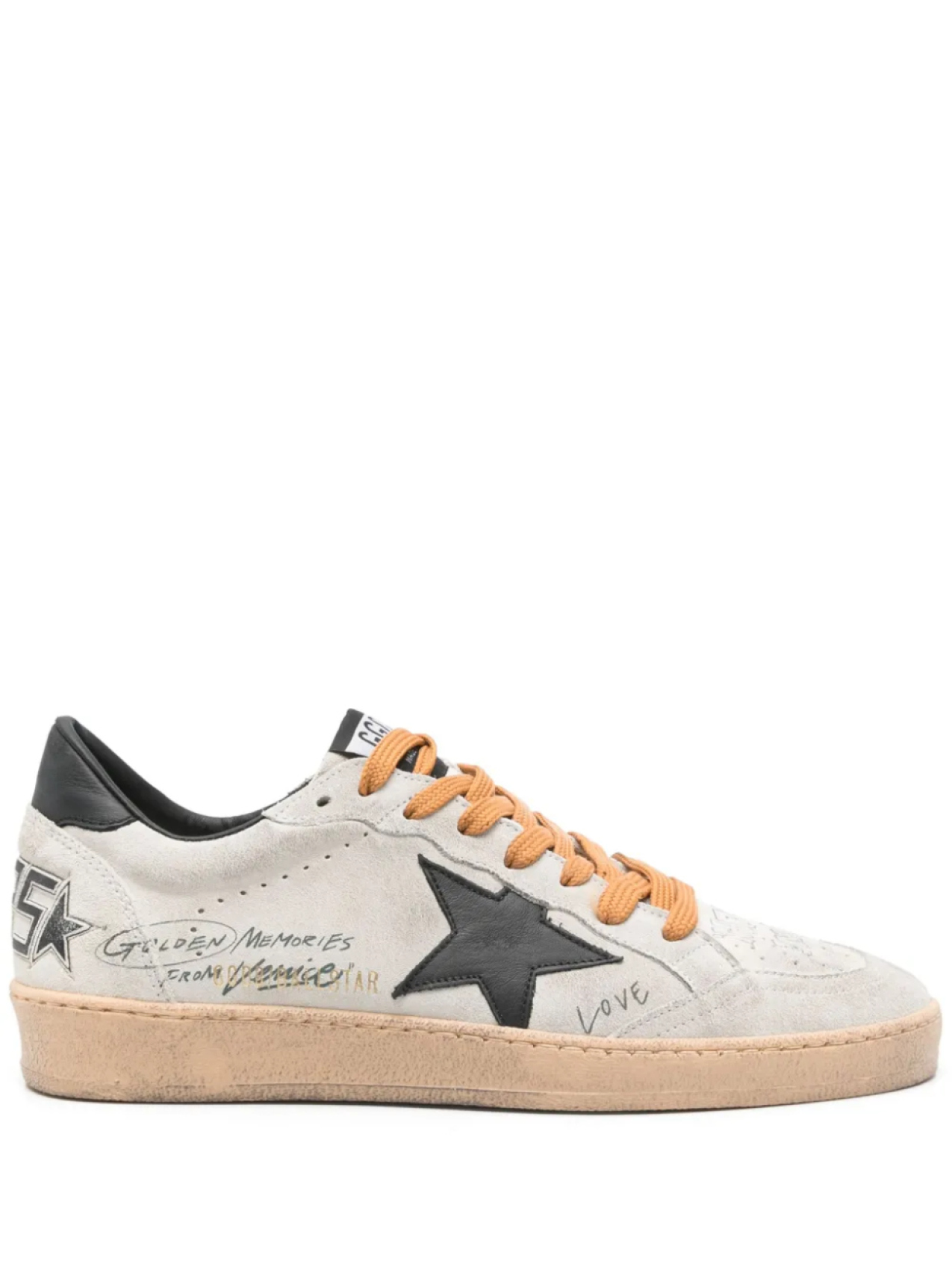 

Golden Goose кеды Ball Star, серый