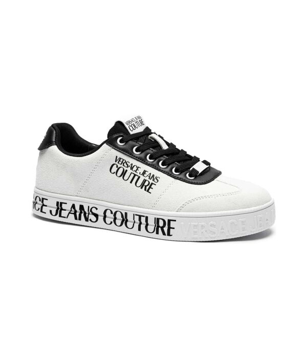 

Кожаные кеды суд 88 Versace Jeans Couture, белый