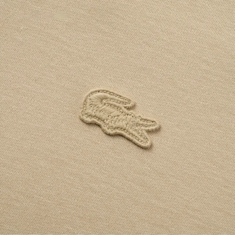 Футболка SS25 мужская молочный кофе LACOSTE, 02S/Milk Coffee — фото 4