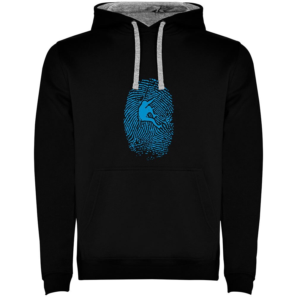 

Худи Kruskis Climber Fingerprint Two-Colour, черный