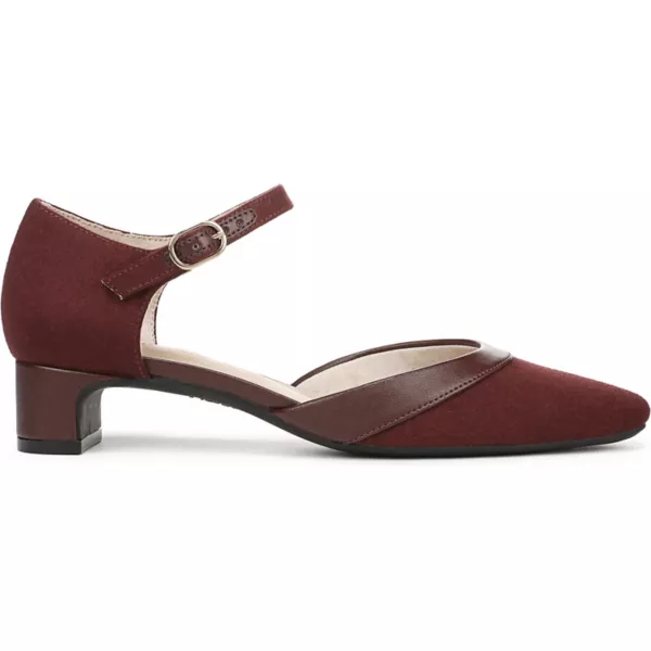 Женские туфли Leighton Lifestride, цвет wine red — фото 2
