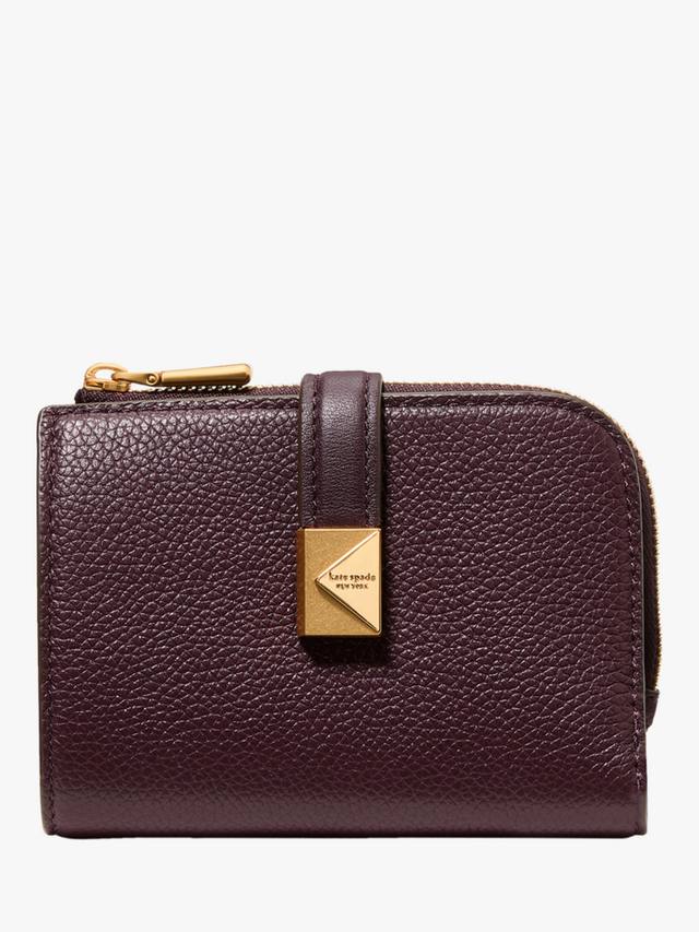 

Компактный кожаный кошелёк Deco kate spade new york, Blackberry Jam