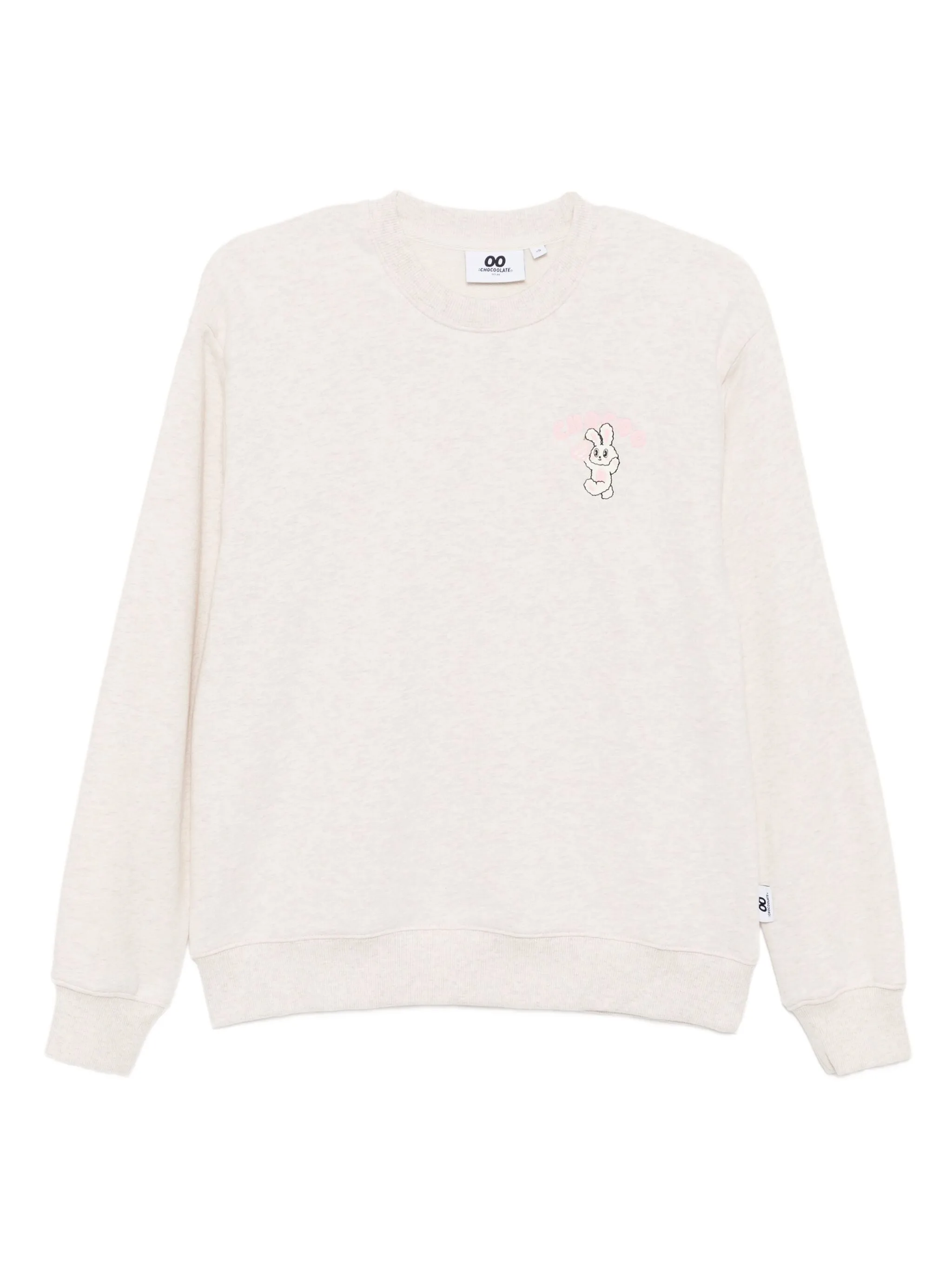 

Толстовка с вышитым логотипом Chocoolate, нейтральный