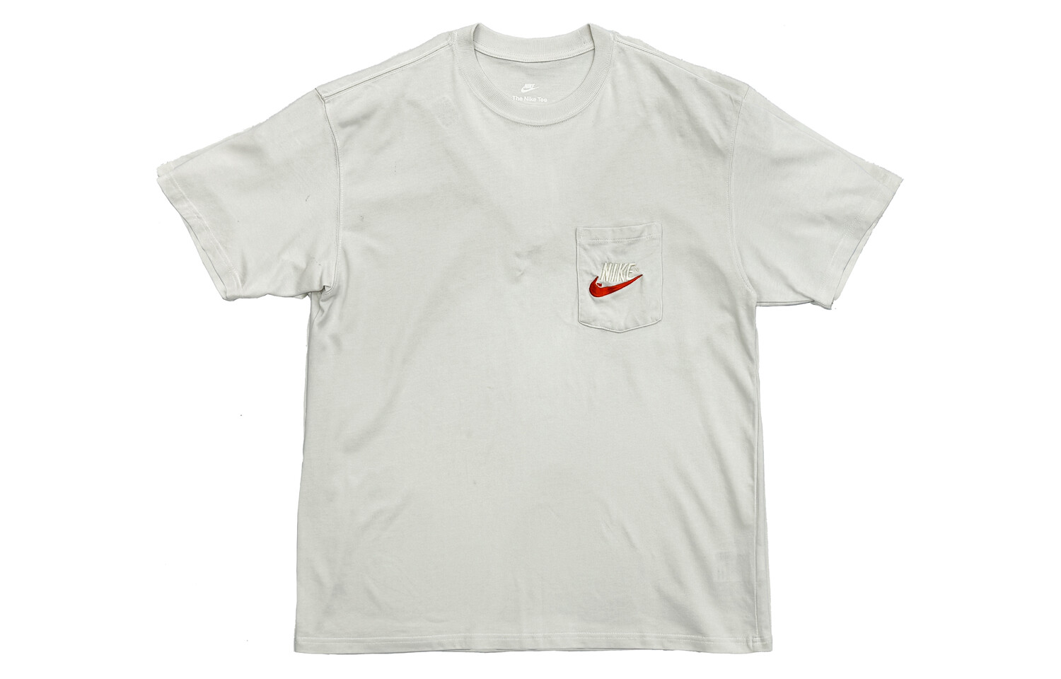 

Футболка мужская серая/белая Nike, серый