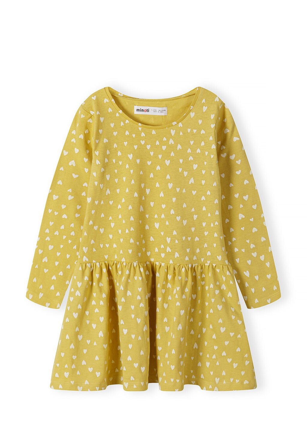 

Платье из джерси Long Sleeve MINOTI, цвет mustard yellow