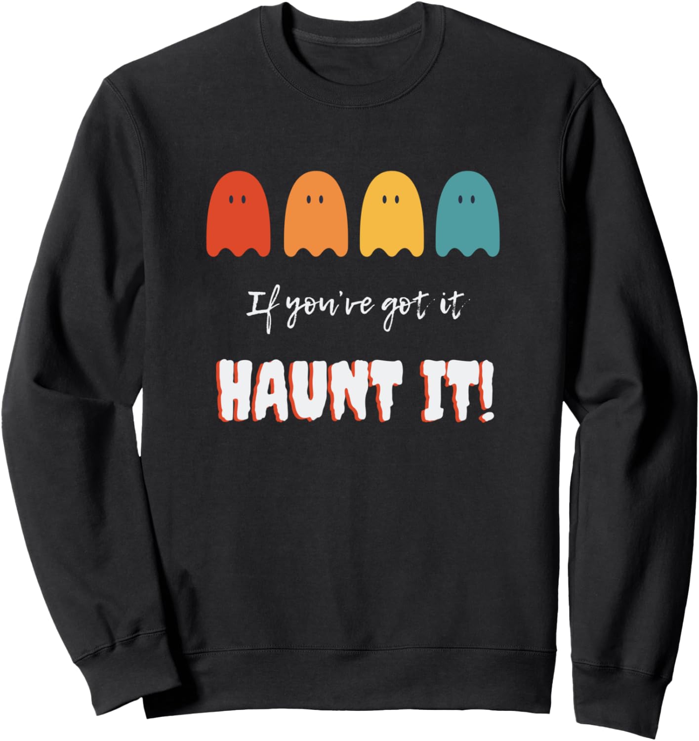 

Толстовка, Приобретите толстовку Haunt It: Ghostly Glam! Spectral Style Apparel, черный
