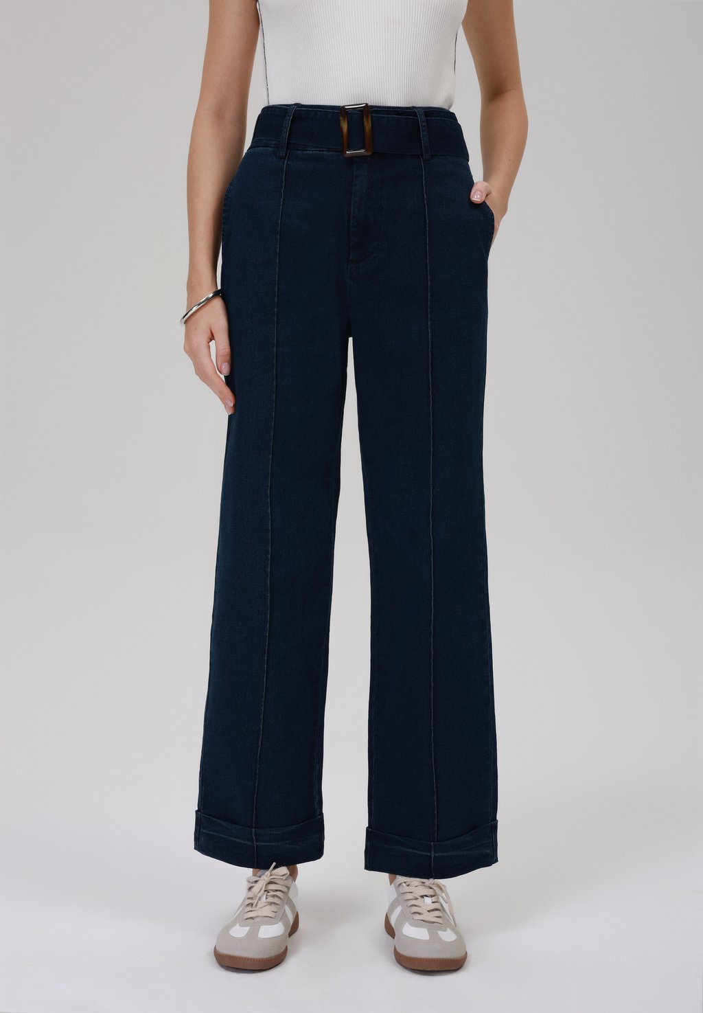 

Джинсы прямого кроя Anna Field by Zalando, цвет Dark Blue Wash