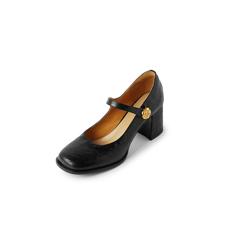 

Туфли Мэри Джейн женские Quicheshoes, темно-коричневый