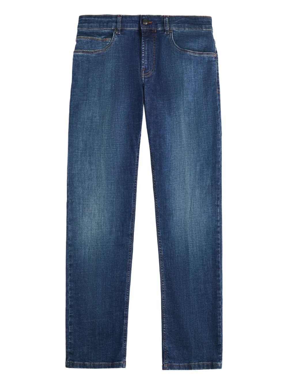 

Джинсы с пятью карманами Fay, синий