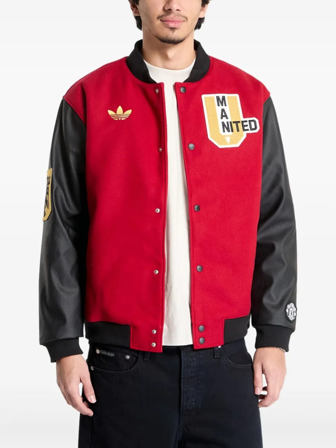 

Adidas куртка Vrct из коллаборации с Manchester United, красный