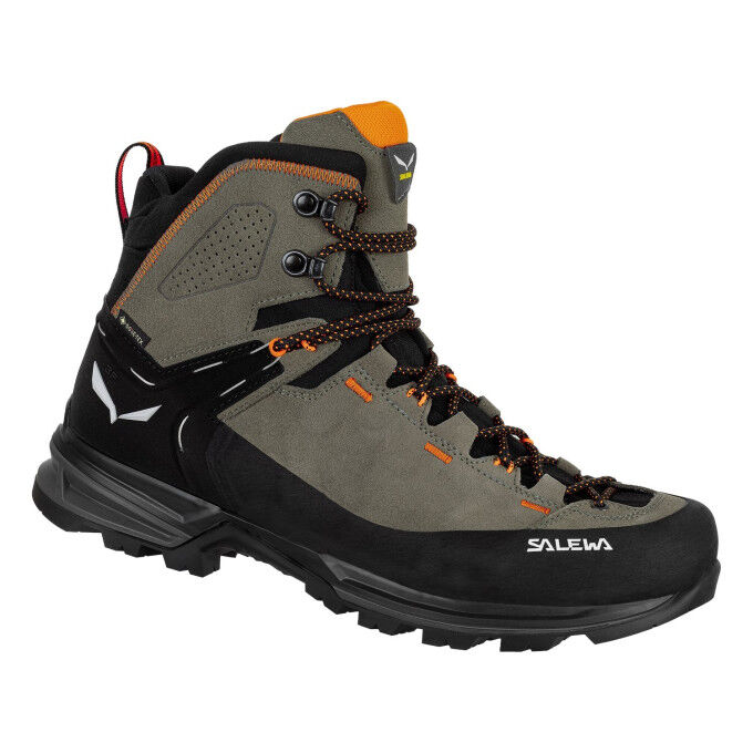 

Кроссовки Salewa MTN TRAINER 2 MID GTX M для пешего туризма, коричневые, с эластичным шнуром/черные