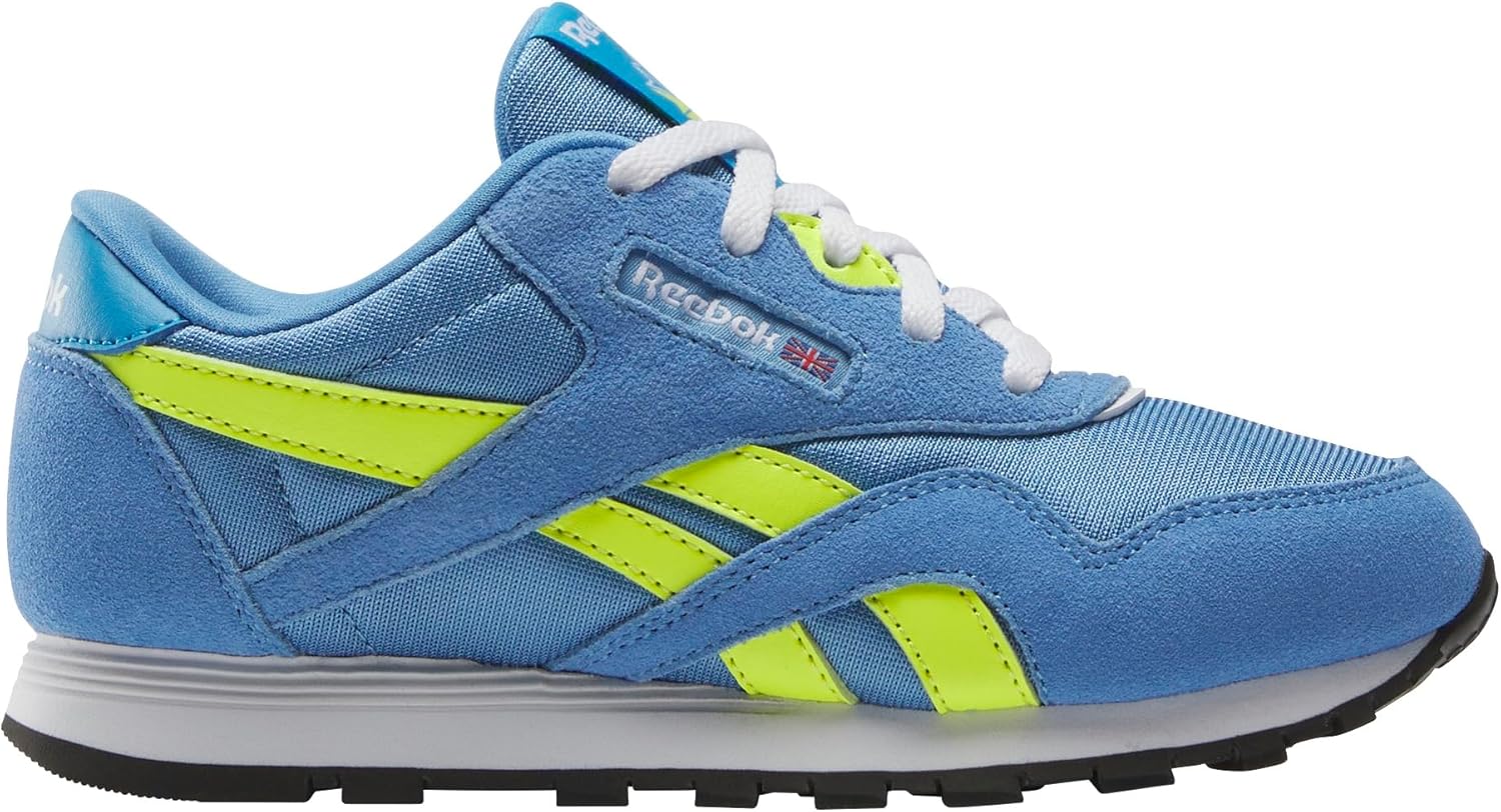Кроссовки Reebok Classic Nylon (Little Kid), белый/синий