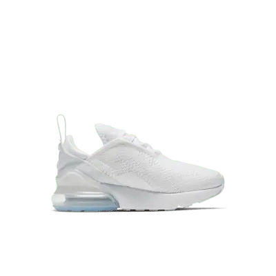 Кроссовки Nike Air Max 270, цвет White/Metallic Silver/White — фото 2