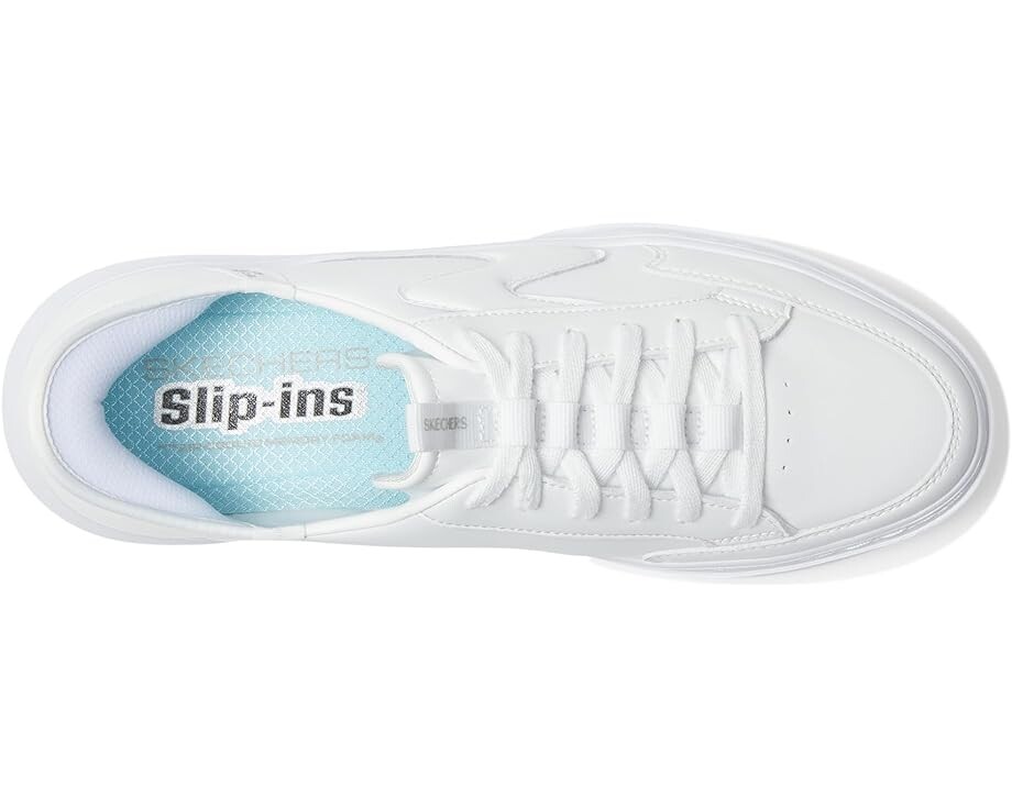 Кроссовки SKECHERS Court Classics Cordova Classic - New Reign Hands Free Slip-Ins, белый — фото 2
