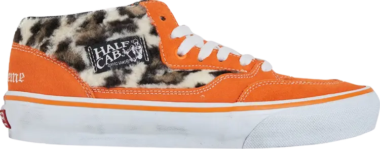 

Кроссовки Supreme x Skate Half Cab '92 'Leopard Pack - Orange', оранжевый