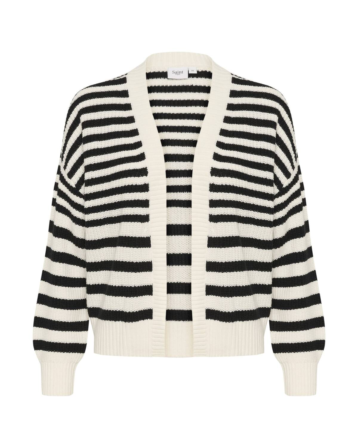 

SAINT TROPEZ Кардиган 'Ibenmei' вязаный черный