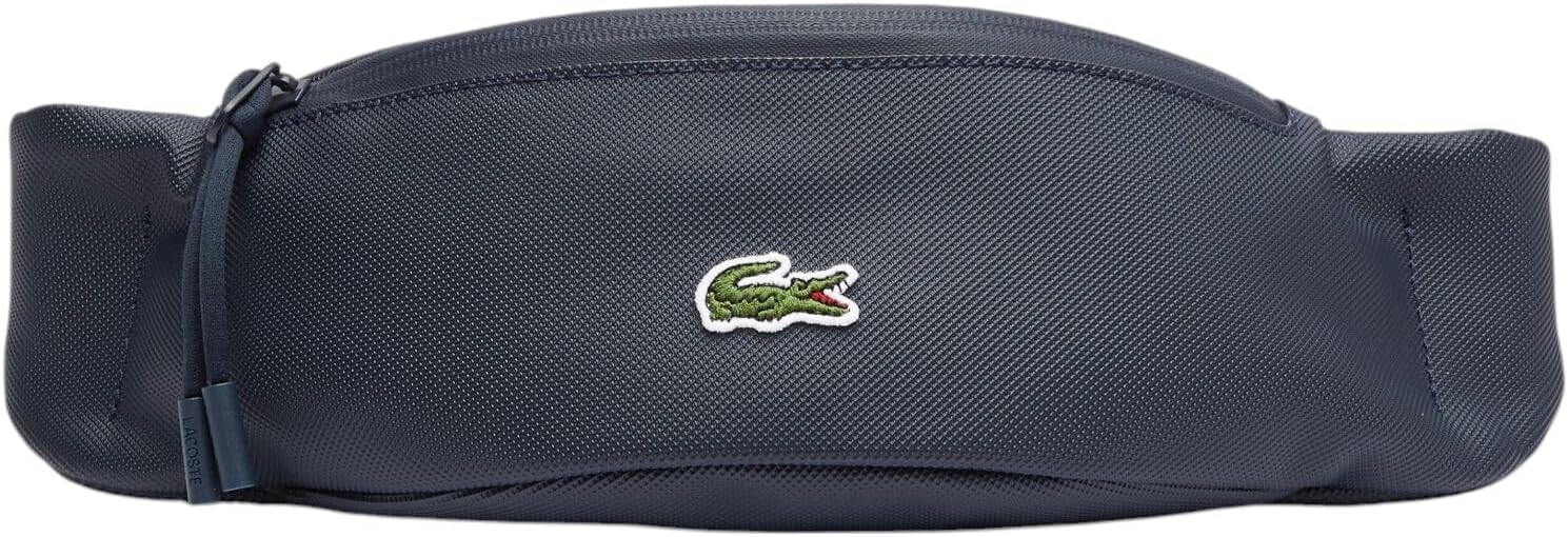 

Lacoste мужская поясная сумка LCST на молнии, Light Adriatic Blue