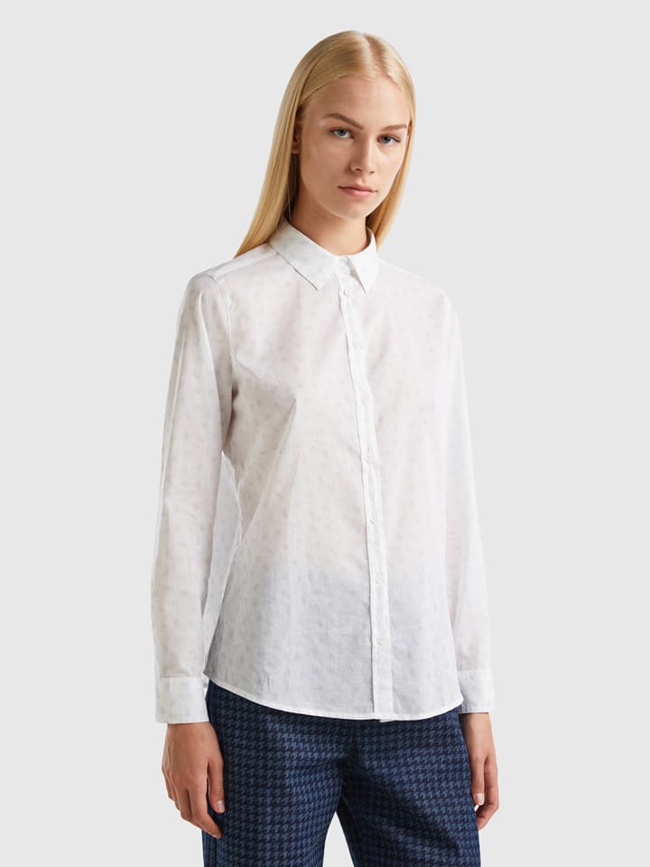 

Блузка Benetton, белый