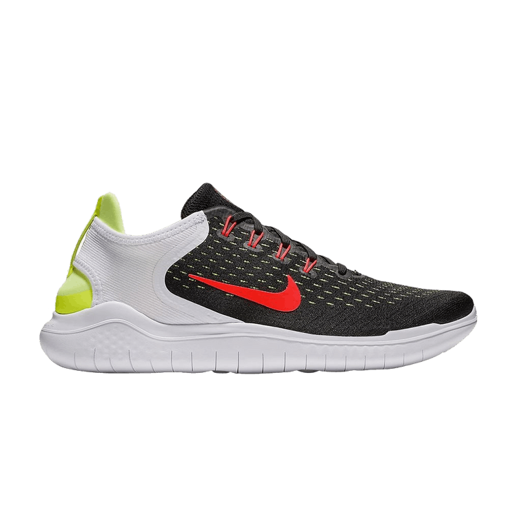 

Кроссовки Nike Free RN 2018 'Black Crimson Volt', черный